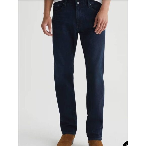 Adriano Goldschmied Jeans Men's 34 Dark Indigo Graduate 360 Tailored Stretch - Picture 1 of 5